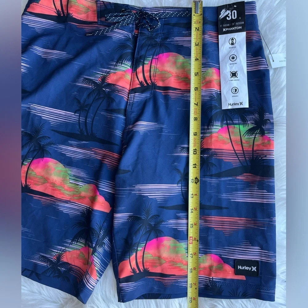 🆕 Hurley Phantom 4 Way Stretch Eco Weekender 20 Boardshorts Men’s 30